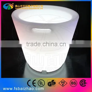 Led Light Cheap Wine Ice Bucket / Plastic Ice Bucket / Luminous Ice Bucket thumbnail-6