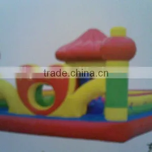 PVC Tarpaulin Inflatable Fabric Children 0.45mm 1000*1000 23*24 thumbnail-3