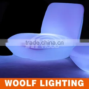 Modern Indoor and Outdoor Hotel and Bar Used Leisure LED Light Up Sofa Furniture thumbnail-2