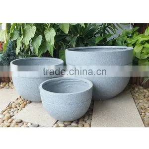 Large Fiberclay Flower Pot thumbnail-1