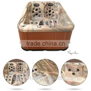 Cheap Mini Portable Indoor Swimming Acrylic Whirlpool Massage Bathtub Spa thumbnail-2