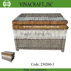 Wicker Baboo Laundry Basket for Clother thumbnail-5