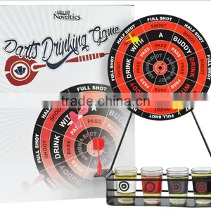 New Arrival Safety Drinking Dart Game With 4 Glasses For Party thumbnail-3