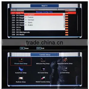 Hot Selling Original Openbox V8S Satellite Receiver V8 With UK TP Support 2xUSB WiFi WEB TV Weater Forecast thumbnail-4