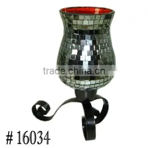 Hurricane Decorative Glass Candle Holder thumbnail-4