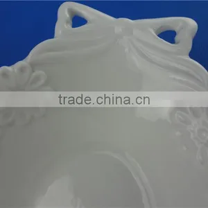 600ml Cheap White Large Ceramic Mixing Bowls Customized thumbnail-5