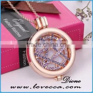 Best Handmade Gift Girls Aromatherapy Necklace Essential Oil Diffuser Necklace thumbnail-1