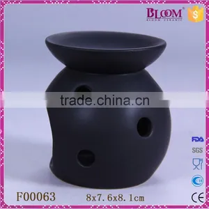 Factory Direct Sale Matt Black Ceramic Oil Burner thumbnail-4