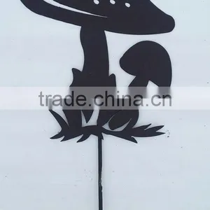 Garden Stake With Mushroom Decoration thumbnail-2