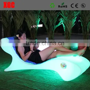 GF116 White Plastic Sunbed Furniture Chairs Pool Lounge Chairs thumbnail-1
