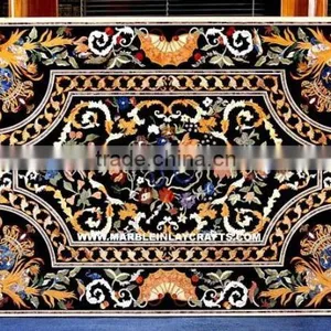 Marble Inlay Pietrea Dura Table Top thumbnail-1