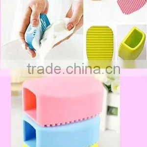 Silicone Scrub Brush Silicone Laundry Brush thumbnail-1