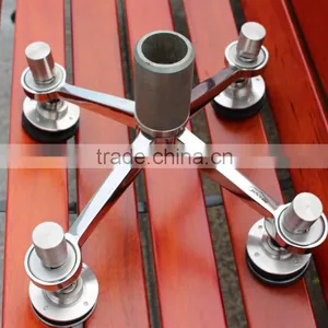 China Stainless Steel Glass Spider Fittings Curtains Accessories thumbnail-1