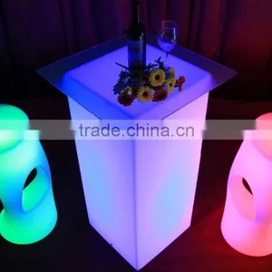Rechargeable Battery Disco Modern Glowing Furniture With IR Remote Control thumbnail-1