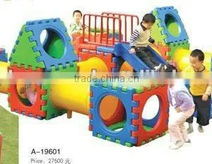 Kid Cheap Indoor Plastic Link Building Blocks Toys(A-19601) thumbnail-1