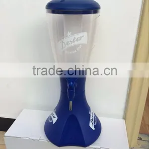 BED- 215 Beer Dispenser Tower With LED Light Ice Pole Inside thumbnail-1