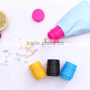 Small Bag Cap /Plastic Bag Sealing Clip /Food Storage Bag Cap thumbnail-3