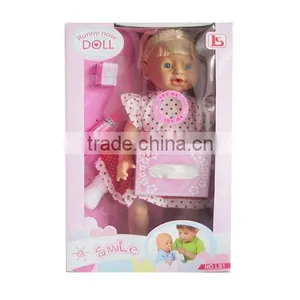 Snorty Function Plastic Lovely Small Plastic Baby Doll With EN71 thumbnail-1