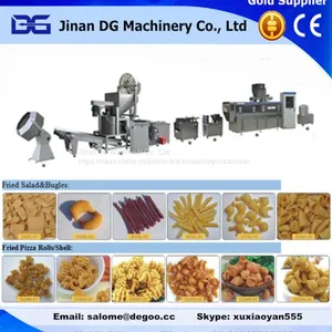 Automatic Corn Cone Bugle Chips Extruder Machinery Production Plant thumbnail-1