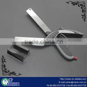 CK-KT646 5.5" Multipurpose Kitchen Shears Stainless Steel Kitchen Scissors Kitchen Shears With Plastic Handle thumbnail-6