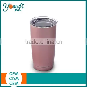 Travel Mug Set of 3 Stainless Steel Double Wall Tumbler thumbnail-3