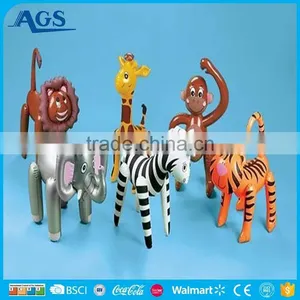 Hot Sale Cartoon Style Small Inflatable Tiger Kid Toy thumbnail-6