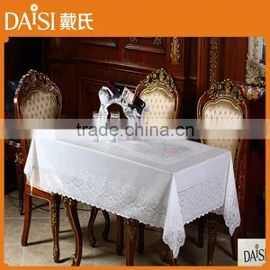 137CM*183CM PVC Lace Long Graceful and Competitive Table Cloth thumbnail-4