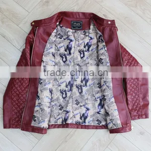 2017 New Small Leather Jacket Women Top Quality High Fashion thumbnail-3