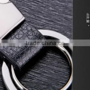 Metal Leather Waist Hanging Keychain Keyring Key Ring Chain Men Key Manufacture thumbnail-5
