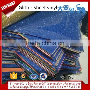 Hot Sale Sheets Glitter Heat Transfer Vinyl for Garment Logo thumbnail-1