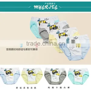 Good Quality Boy Kids Underwear Boys Children Cotton Car Printing Boys Underwear G605 thumbnail-1
