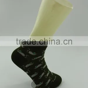 Sport Ankle Socks Bulk Wholesales With Cushion Pading Terry on Foot thumbnail-2