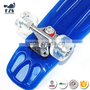 HSJ257 Bulk Rechargeable Longboard Skateboard Plastic Element Skateboard Wholesale thumbnail-4