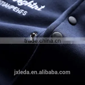 Fashion Unique Fleece Baseball Jacket/coat for Men thumbnail-3