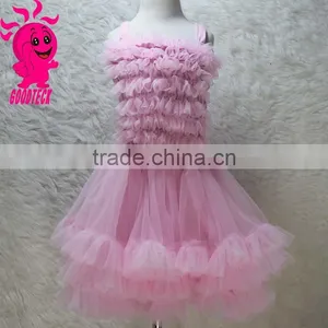 Latest Sweetheart Party Wear Dress Wholesale Chiffon Baby Girl Dress Designs thumbnail-4