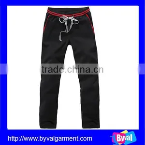2015 New Arrival High Quality Mens Plain Jogger Sweat Pants With Side & Back Pocket thumbnail-2