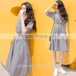2017 The New Party Clothing Morden Women Dress With Short Sleevess thumbnail-2