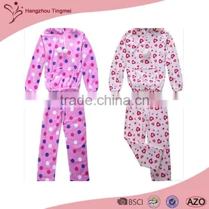 Chinese Adult Warm Fleece Pajamas thumbnail-2
