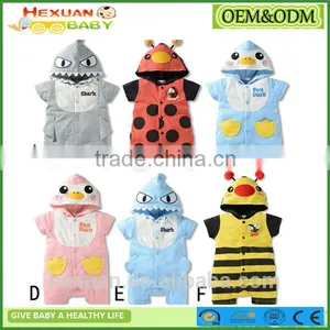 Baby Winter Clothes Romper With Hat Set Wholesale thumbnail-1