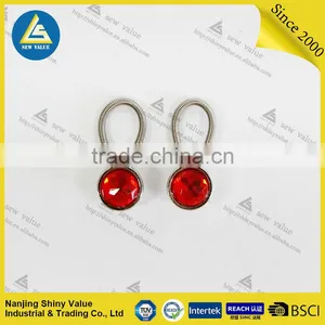 Manufacturer Directly Supply Metal Collar Extenders in Individual Package With Different Colors of Diamond Studded thumbnail-2