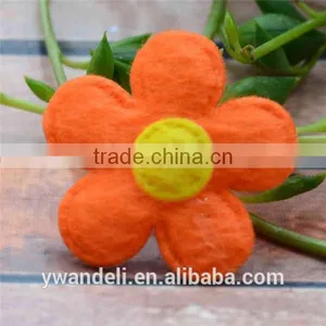 Lots 100pcs Felt Padding Flower, Craft Sewing Trims Padding Flower, Applique DIY Wedding Padding Flower thumbnail-1