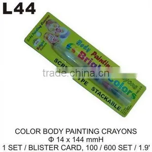 L44 COLOR BODY PAINTING CRAYONS thumbnail-1
