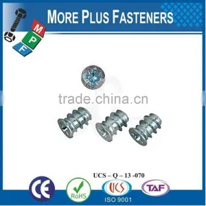 Made in Taiwan Flat Countersunk Head Euro Screw thumbnail-2