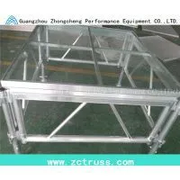 Stage Weddin Party Alumminum Stage Performacetempered Glass Stage thumbnail-1