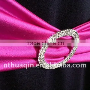 Spandex Stretch Chair Band With Diamond Buckle thumbnail-1