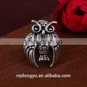 Women Alloy Owl Design Ring/creative Women Rose Ring Top Quality Ring thumbnail-1