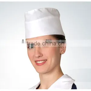 Non Woven Disposable PP Cooing Hat Chef Cap in Tergal thumbnail-1