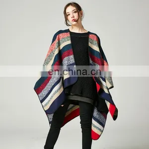 Ms. Bar Europe Cashmere Shawl Scarf Long Cloak thumbnail-1