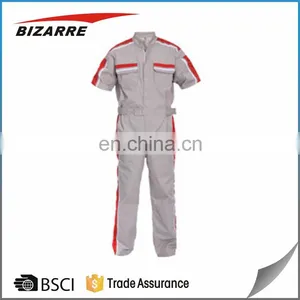 Hot Sale 100% Cotton Cheap Summer Coveralls For Worker thumbnail-1