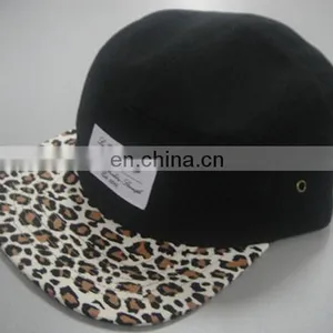 High Quality Fashion Camo 5 Panels Snapback Hatcap/cap thumbnail-1
